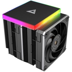 Montech Metal DT24 Premium CPU cooler, ARGB, 2x120mm