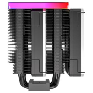 Montech Metal DT24 Premium CPU cooler, ARGB, 2x120mm