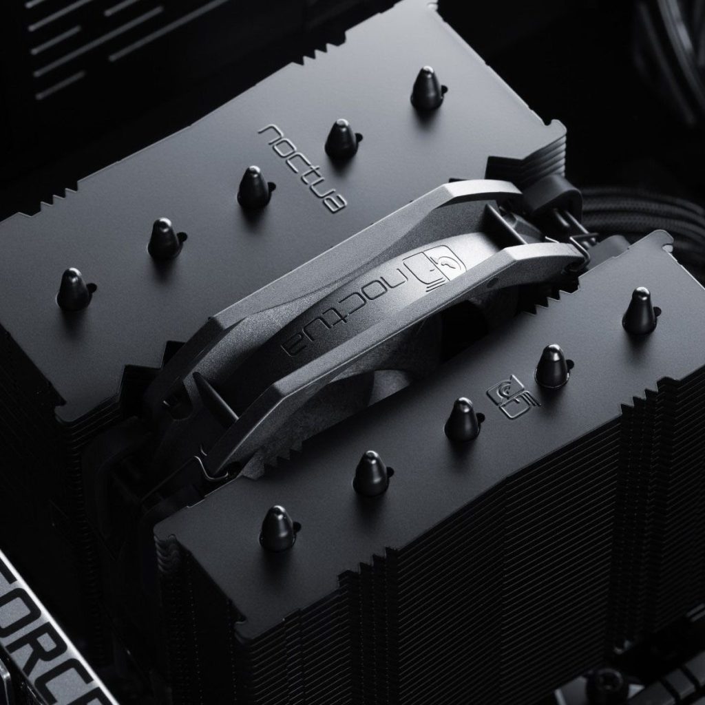 Noctua NH-D12L chromax.black CPU cooler - 120mm