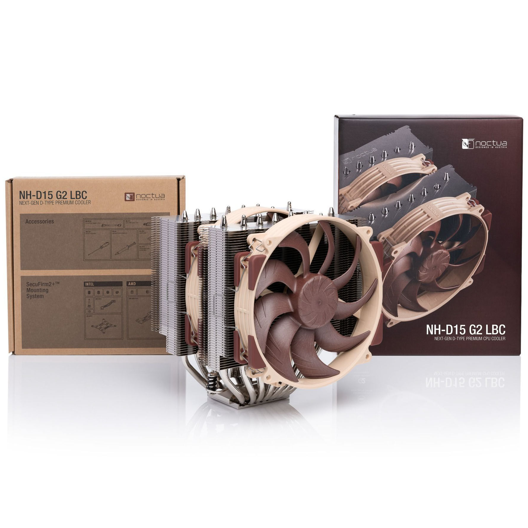 Noctua NH-D15 G2 LBC CPU cooler AMD optimized - 140/140mm