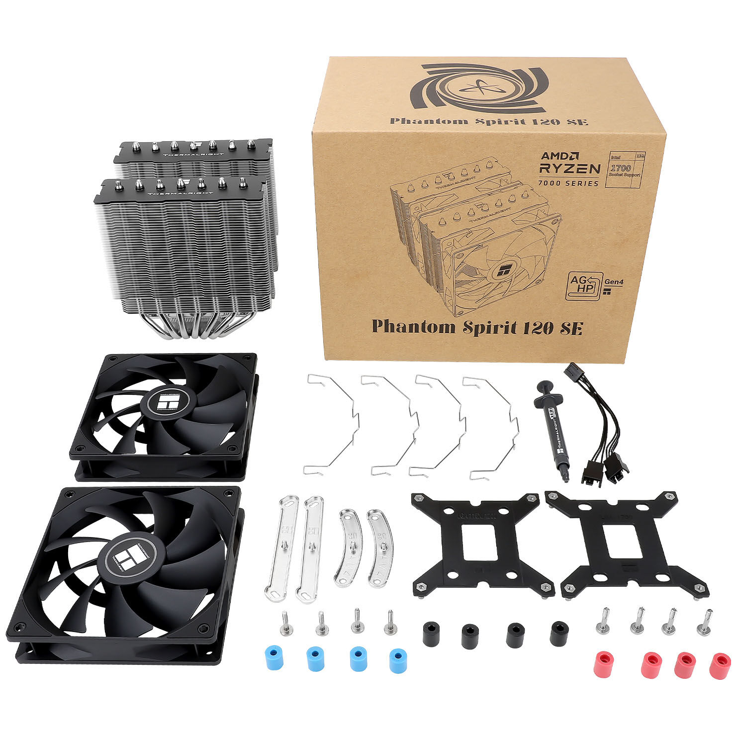Thermalright Phantom Spirit 120 SE CPU Cooler - 120mm, Dual Tower