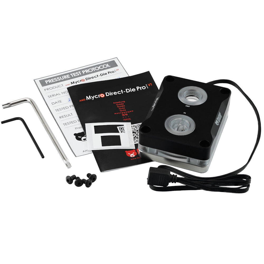 Thermal Grizzly AMD Mycro Direct-Die Pro RGB V1 CPU water cooler : image 3
