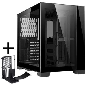 Lian Li O11 Dynamic Mini + Mini Riser Card - PCIe 4.0, black