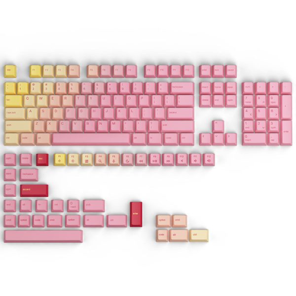 Glorious GPBT Keycaps – Pink Grapefruit – Forge