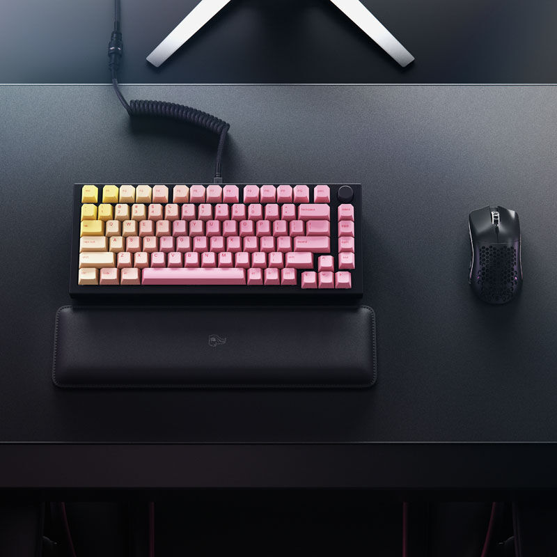Glorious GPBT Keycaps - Pink Grapefruit - Forge