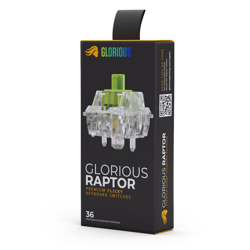 Glorious Raptor Switch, mechanical, 5-pin, clicky, MX stem, 55g - 36 pieces : image 10