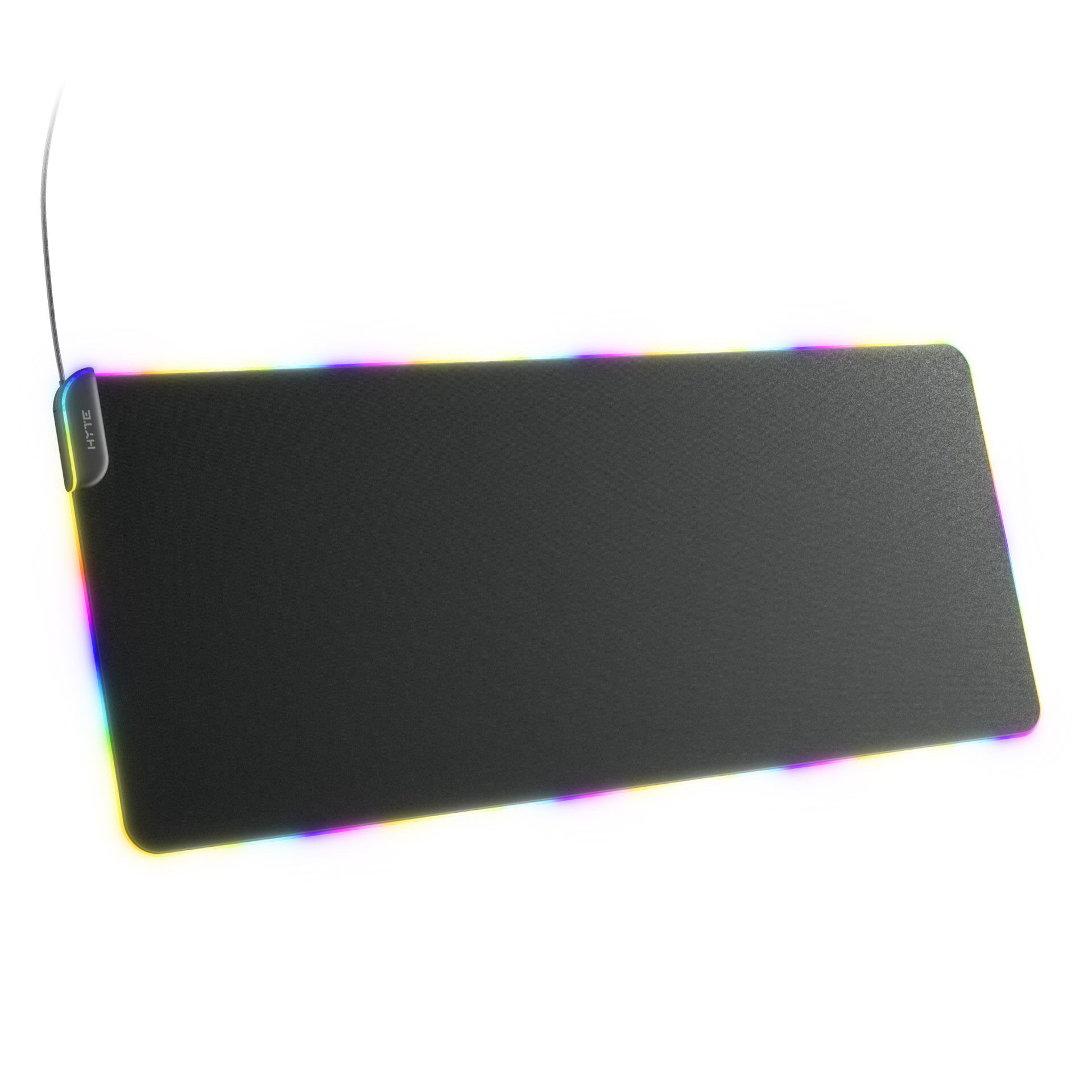 Hyte CNVS Intense Play Mat qRGB Gaming Mouse Pad - Black