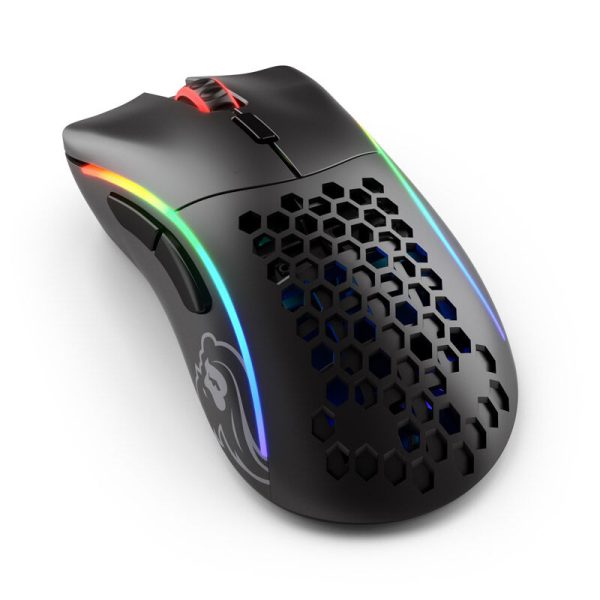Glorious Model D wireless gaming mouse – black, matt