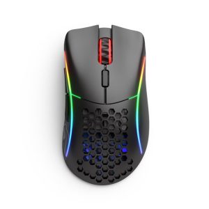 Glorious Model D wireless gaming mouse - black, matt