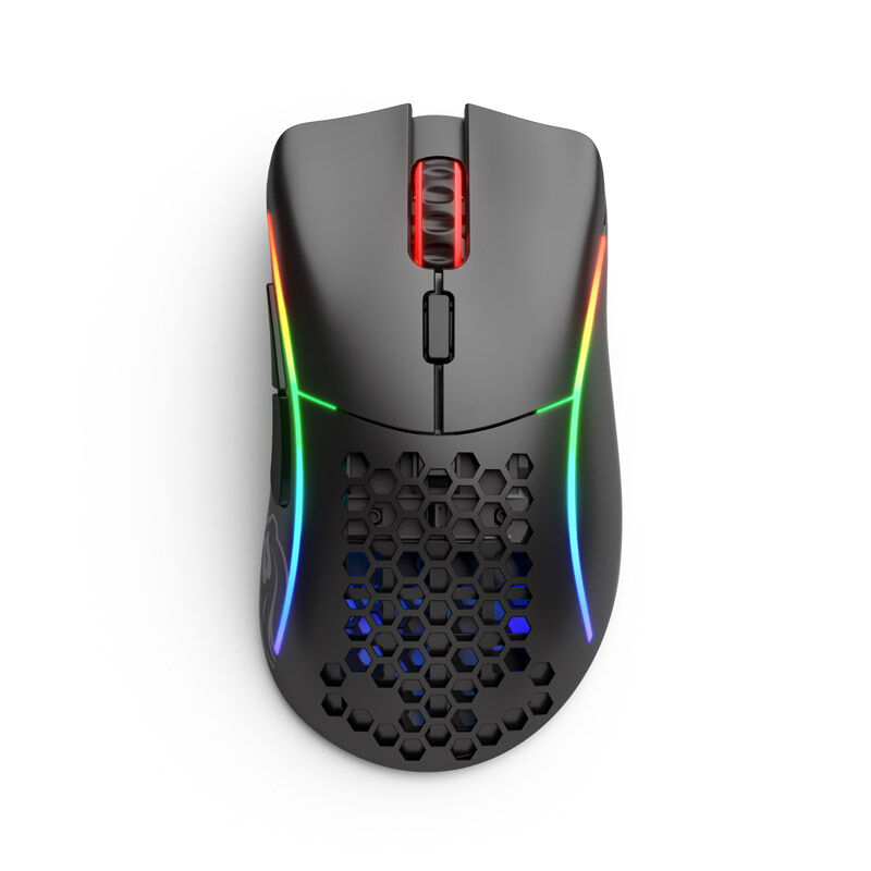 Glorious Model D wireless gaming mouse - black, matt