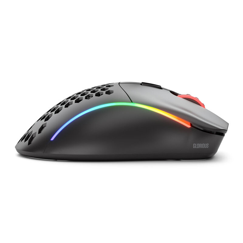 Glorious Model D wireless gaming mouse - black, matt