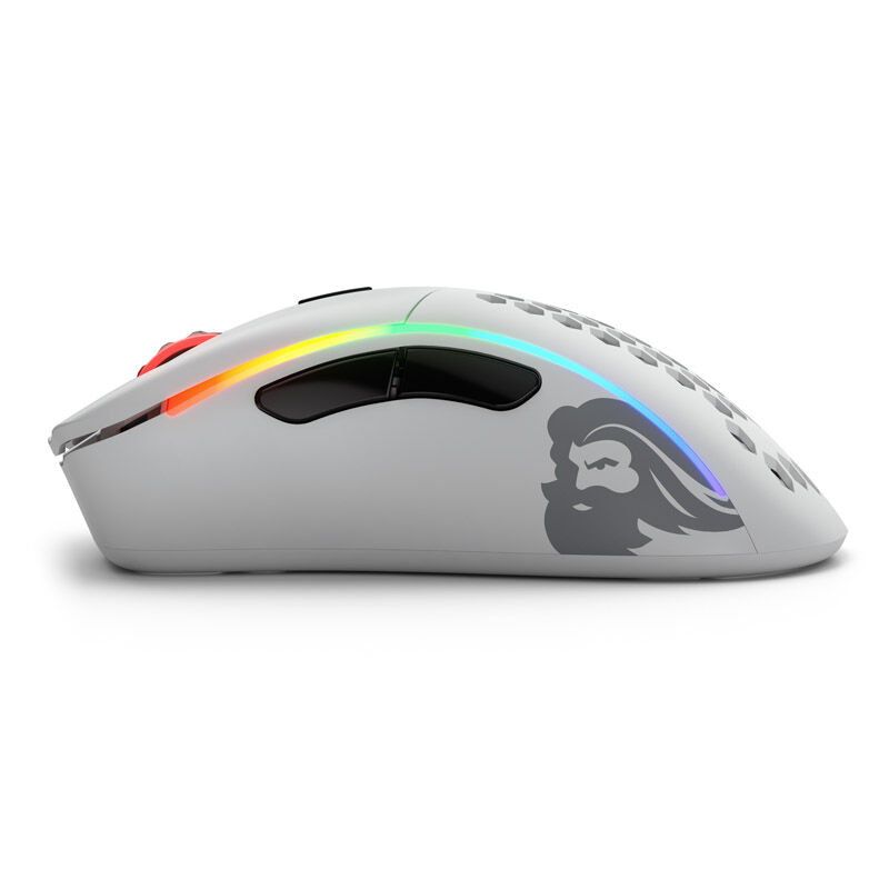 Glorious Model D wireless gaming mouse - white, matt