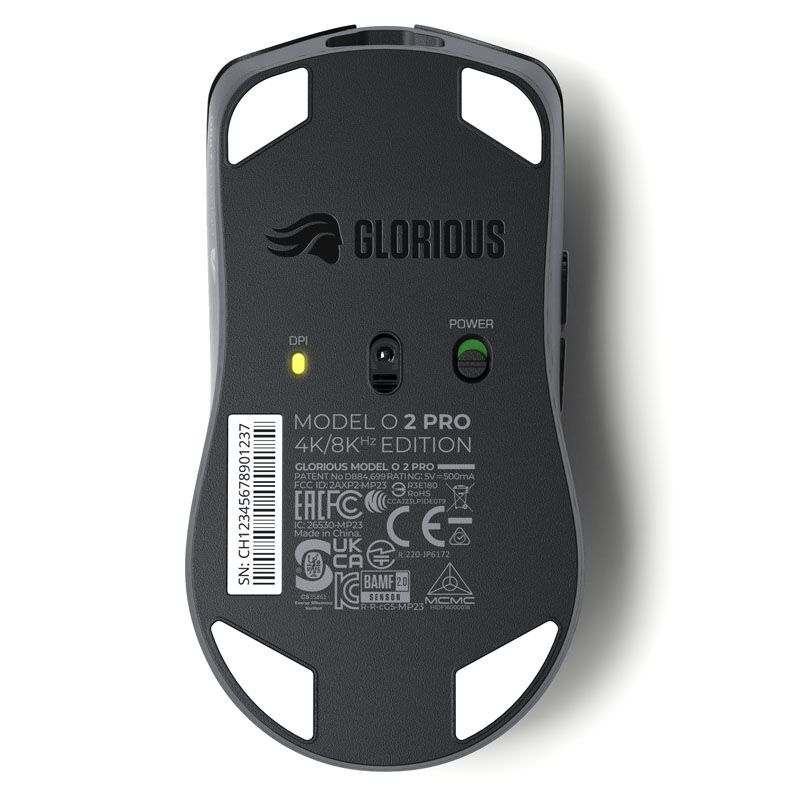 Glorious Model O 2 PRO Wireless, 4K/8K Polling - black