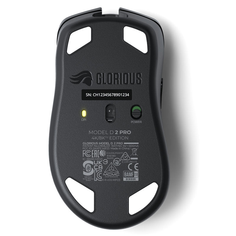 Glorious Model D 2 PRO Wireless, 4K/8K Polling - black