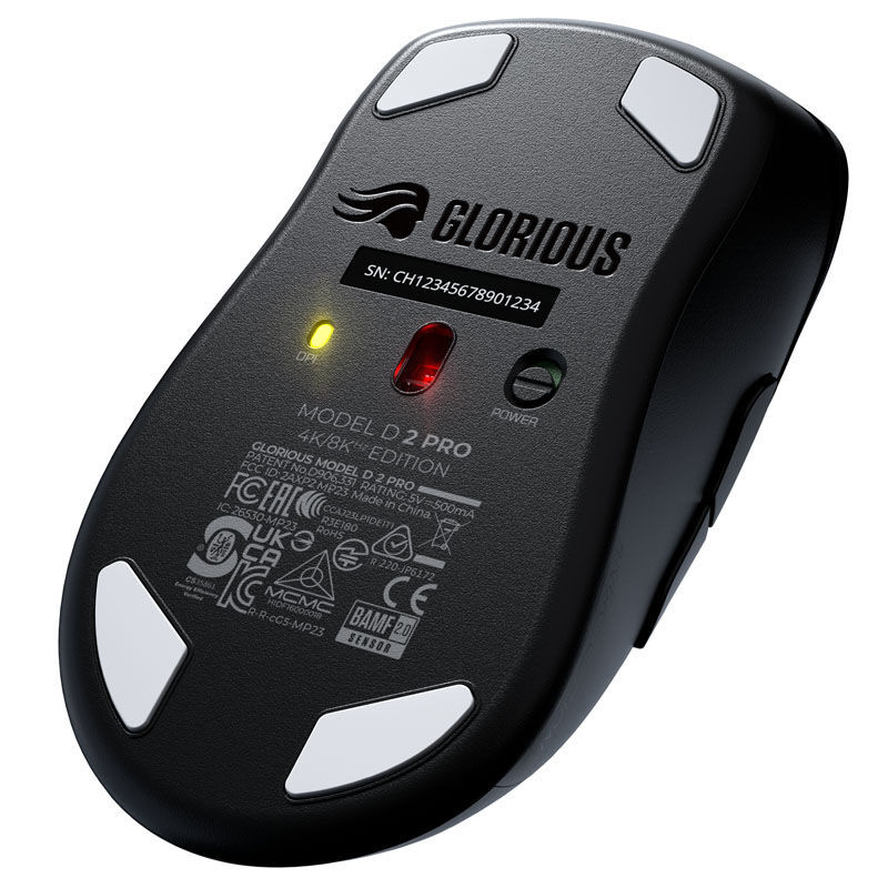 Glorious Model D 2 PRO Wireless, 4K/8K Polling - black