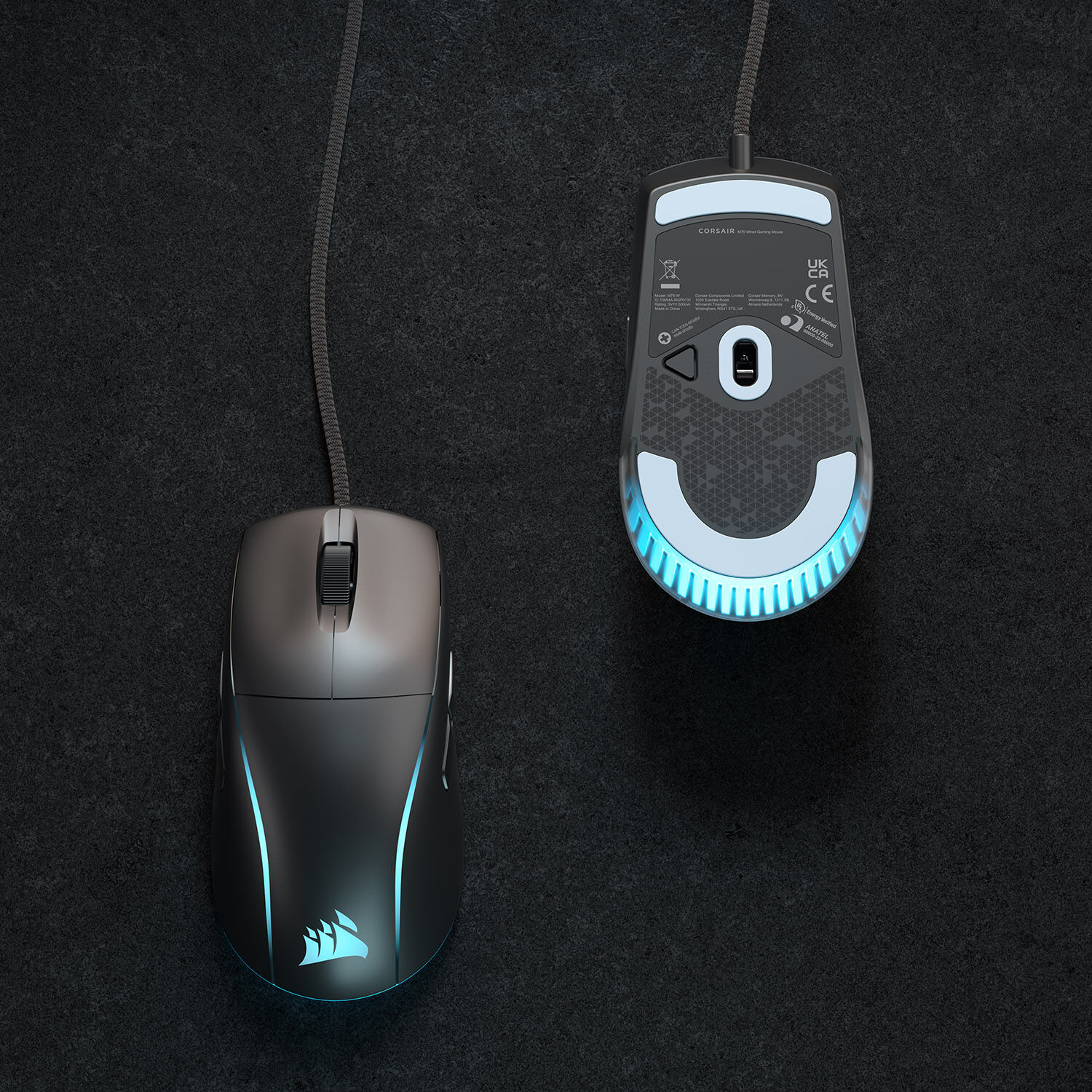 Corsair M75 Lightweight Gaming Mouse - black