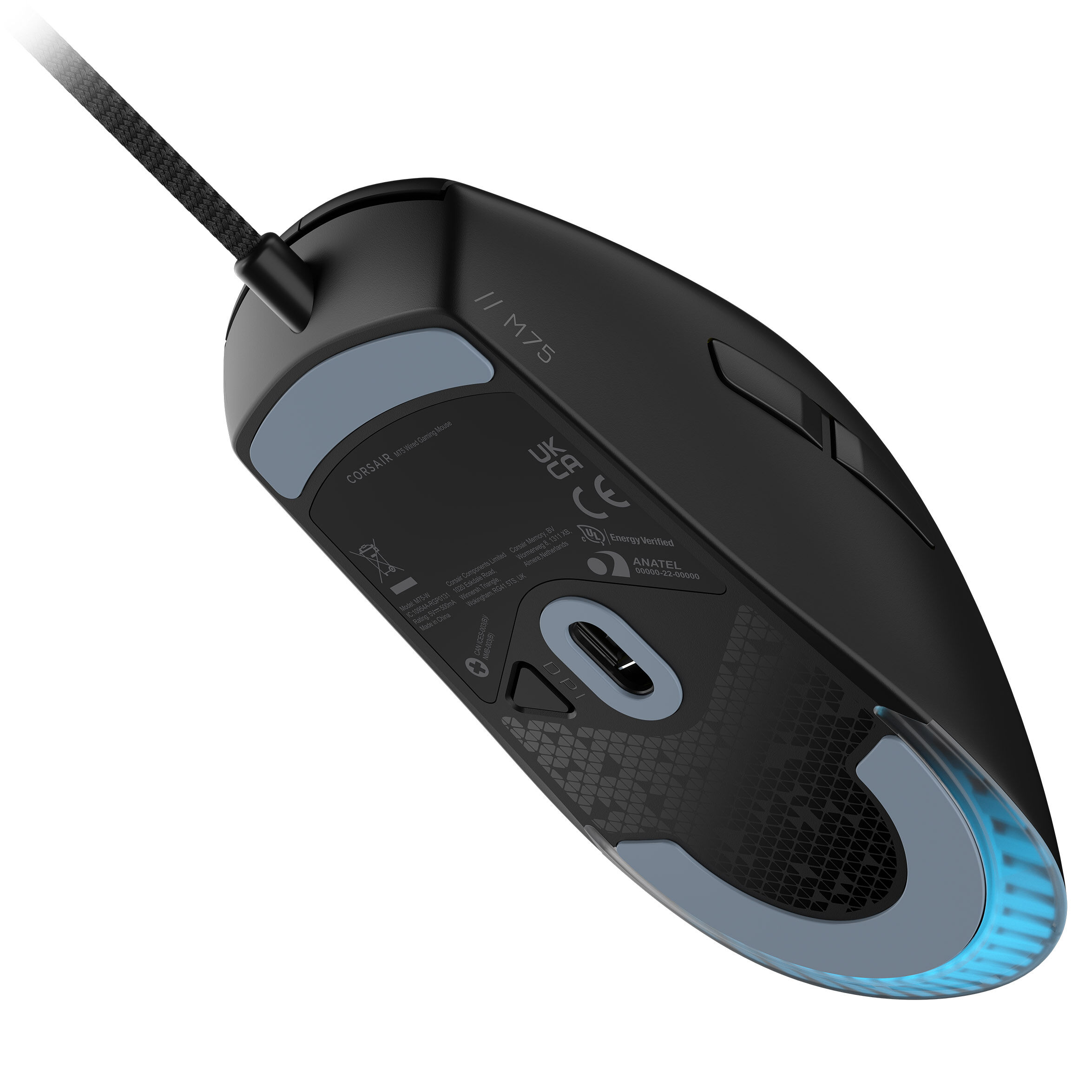 Corsair M75 Lightweight Gaming Mouse - black