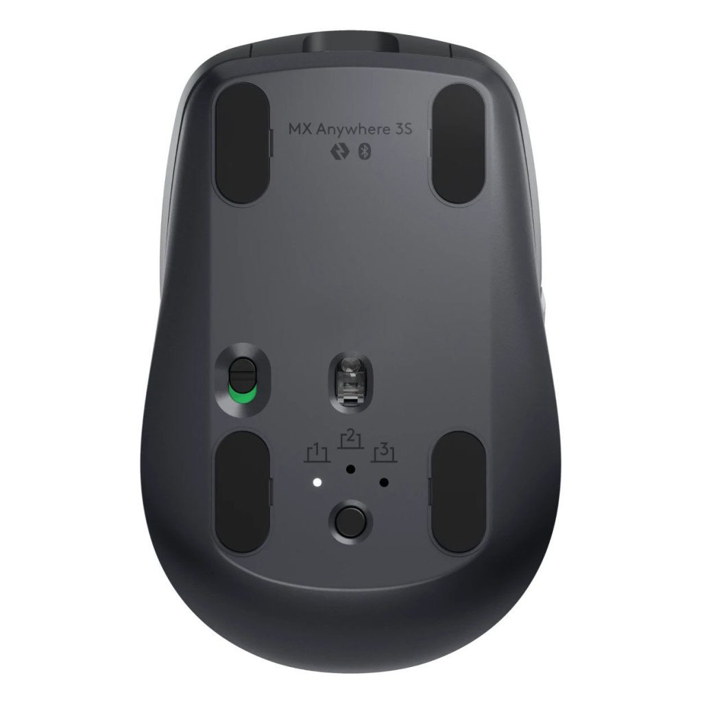 Logitech MX Anywhere 3S, 2.4Ghz and Bluetooth Wireless Mouse - graphite : image 7