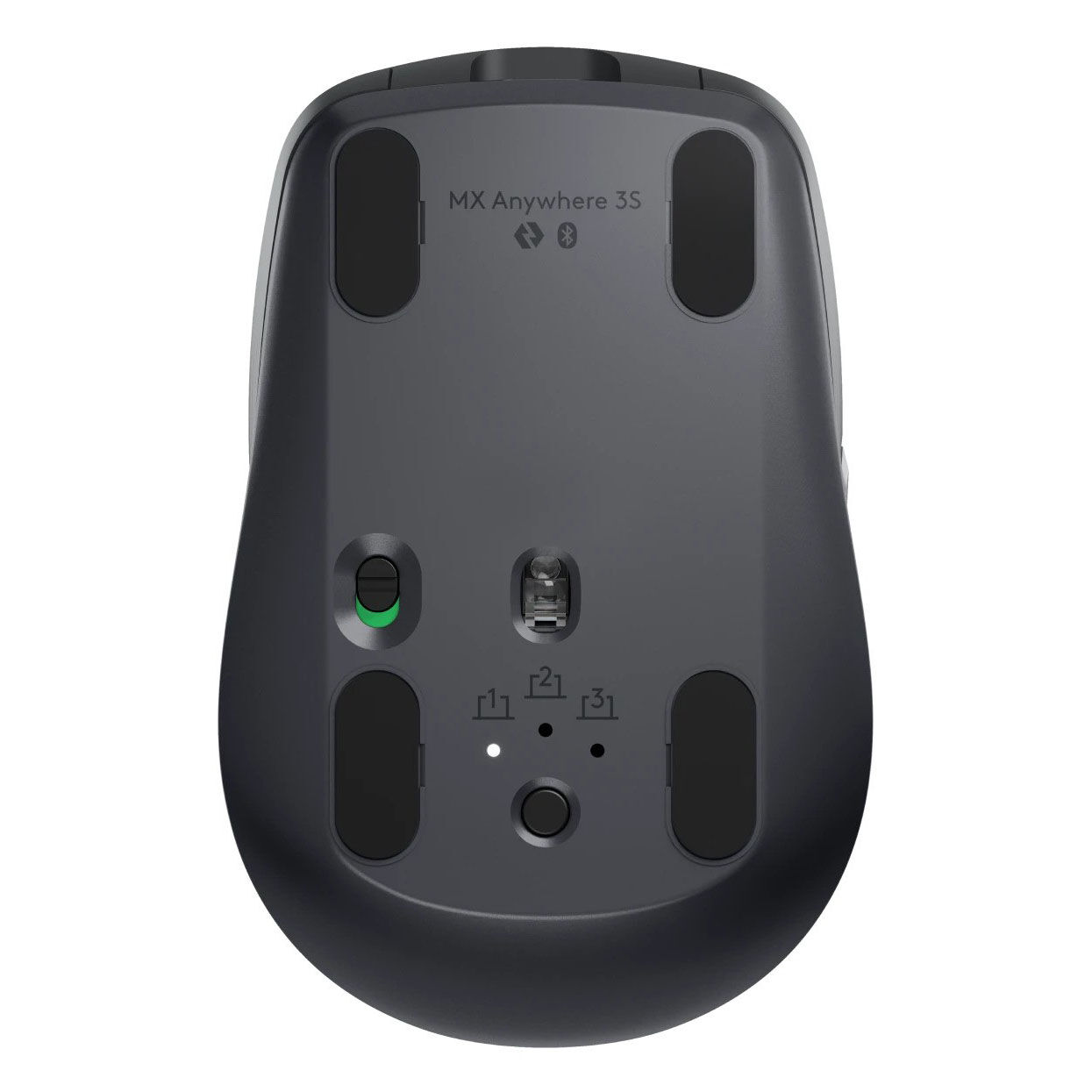 Logitech MX Anywhere 3S, 2.4Ghz and Bluetooth Wireless Mouse - graphite : image 7