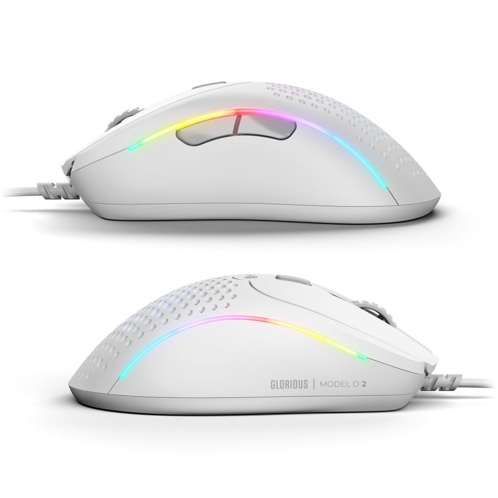 Glorious Model D 2 Gaming Mouse - white