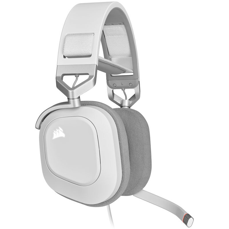 Corsair HS80 RGB USB Headset - white : image 1