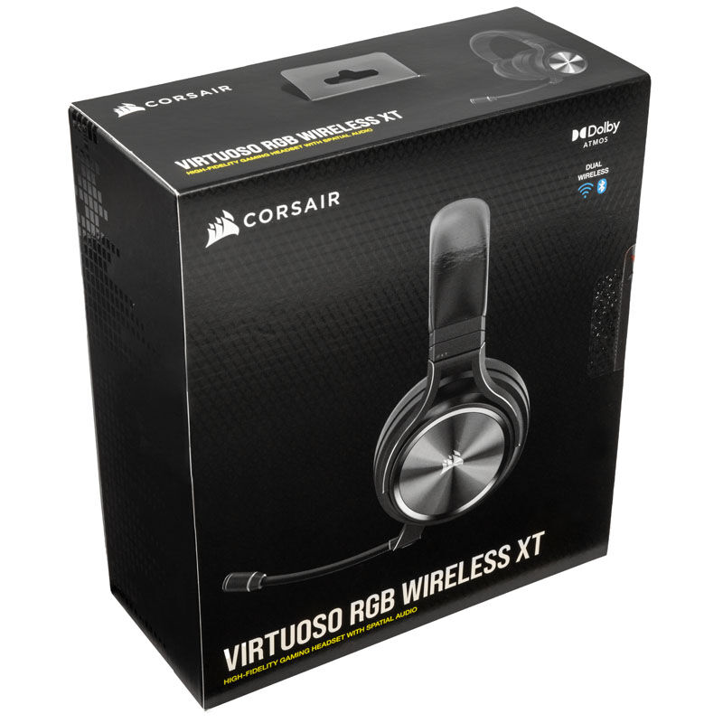 corsair Virtuoso RGB Wireless XT Gaming Headset - black 0.0 star rating : image 10