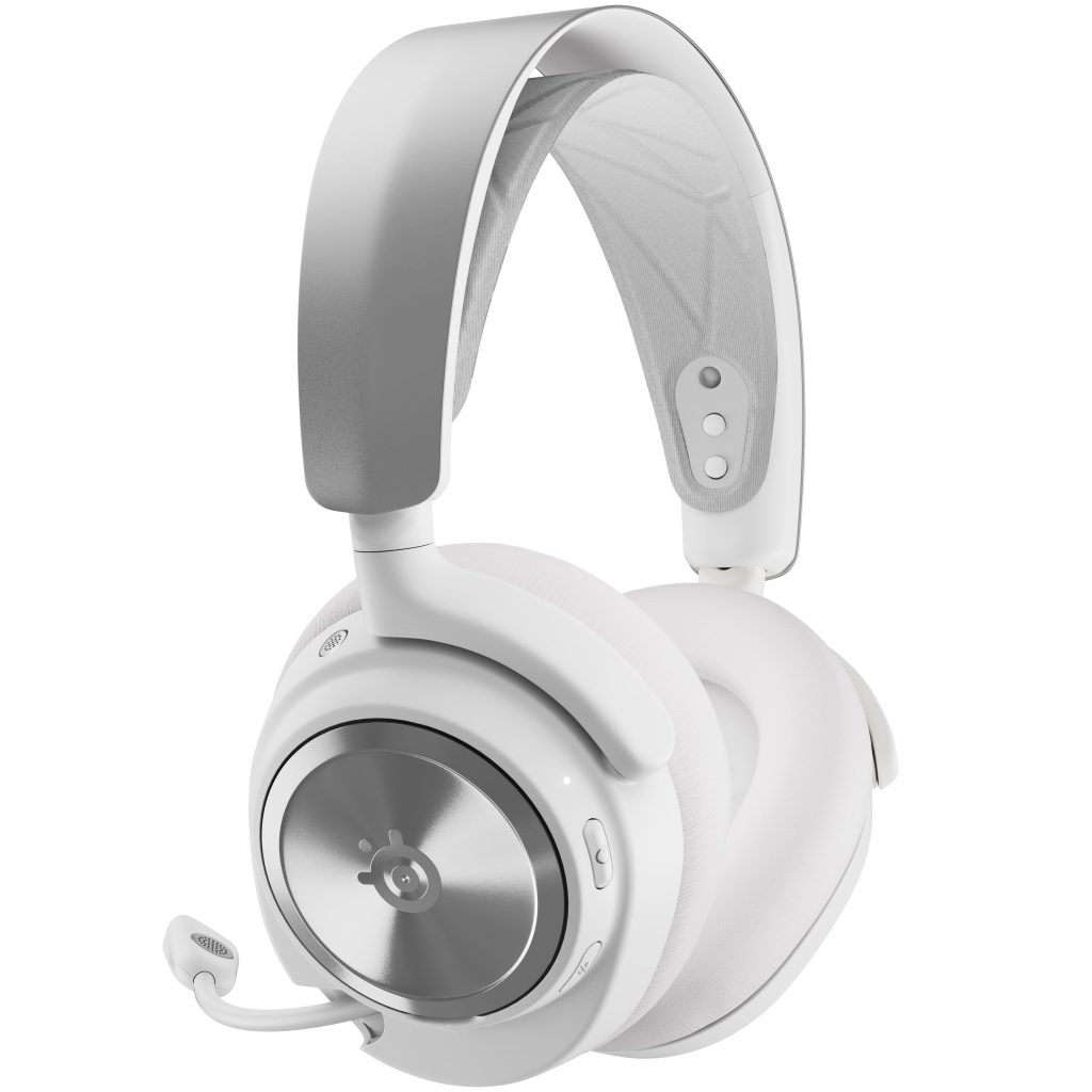 SteelSeries Arctis Nova Pro Wireless Gaming Headset, white