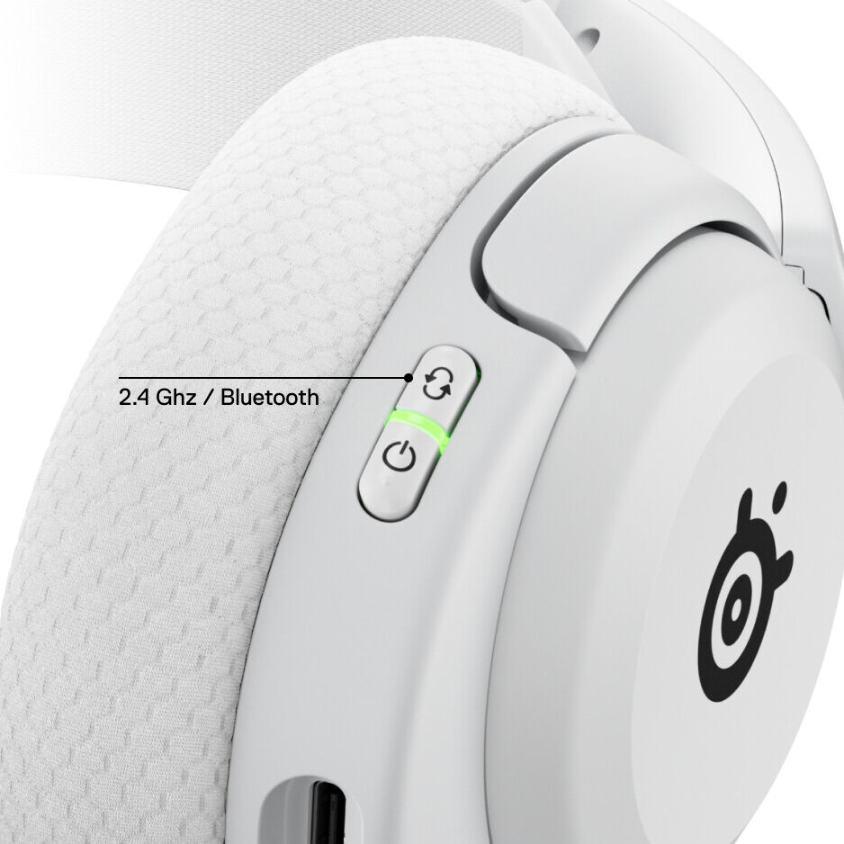 SteelSeries Arctis Nova 5 Wireless Gaming Headset, white