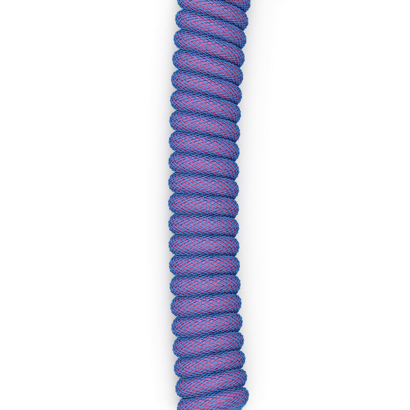 Glorious Coiled Cable Nebula, USB-C to USB-A spiral cable - 1.37m, purple : image 4