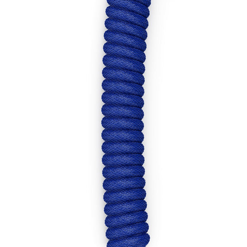 Glorious Coiled Cable Cobalt, USB-C to USB-A spiral cable - 1.37m, blue
