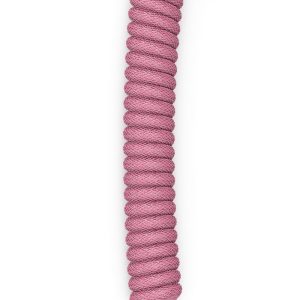 Glorious Coiled Cable Prism Pink, USB-C to USB-A spiral cable - 1.37m, pink : image 4