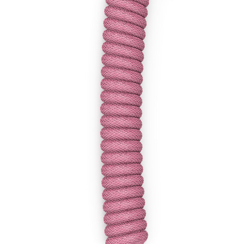Glorious Coiled Cable Prism Pink, USB-C to USB-A spiral cable - 1.37m ...