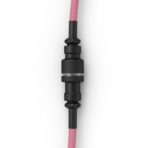 Glorious Coiled Cable Prism Pink, USB-C to USB-A spiral cable - 1.37m, pink : image 5