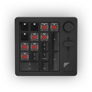 Glorious GMMK Wireless Numpad - Fox Switches, black