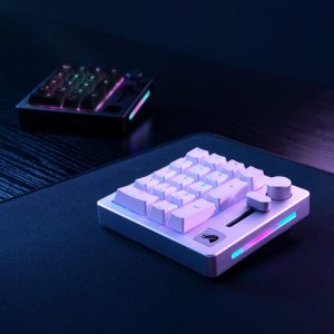 Glorious GMMK Wireless Numpad - Fox Switches, grey/white
