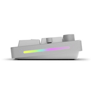 Glorious GMMK Wireless Numpad - Fox Switches, grey/white