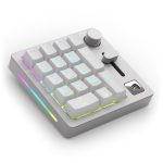 Glorious GMMK Wireless Numpad - Fox Switches, grey/white