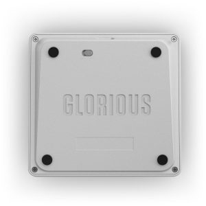 Glorious GMMK Wireless Numpad - Fox Switches, grey/white