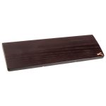 Glorious keyboard wrist rest, compact, wood - black-brown