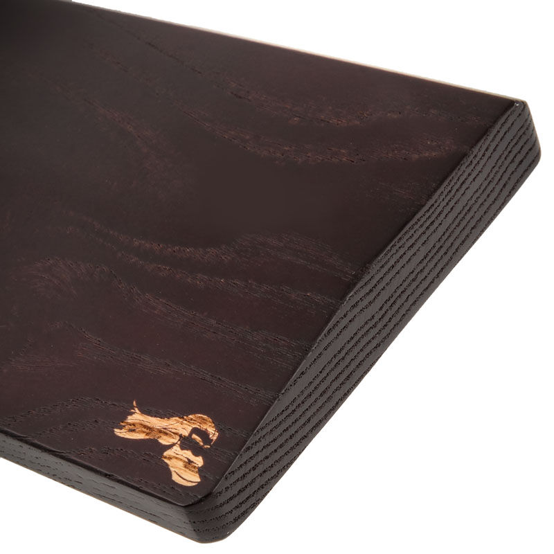 Glorious keyboard wrist rest, TKL, wood - black-brown