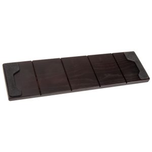 Glorious keyboard wrist rest, TKL, wood - black-brown
