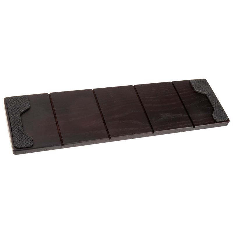 Glorious keyboard wrist rest, TKL, wood - black-brown