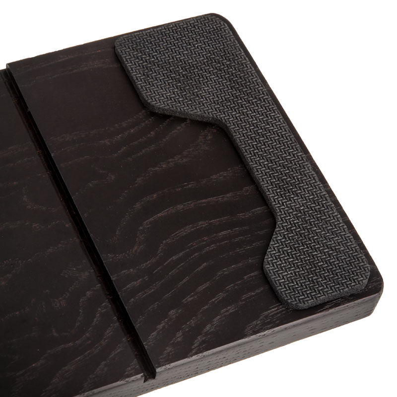 Glorious keyboard wrist rest, full size, wood - black-brown