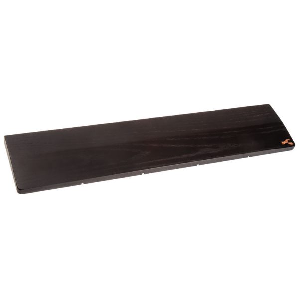 Glorious keyboard wrist rest, full size, wood – black-brown