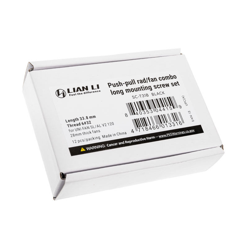 Lian Li SC-T31B fan screws - 12 pieces