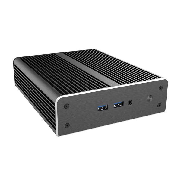 Akasa Newton AC3 UCFF enclosure for Intel NUC 13 Pro with i3, Fanless – black