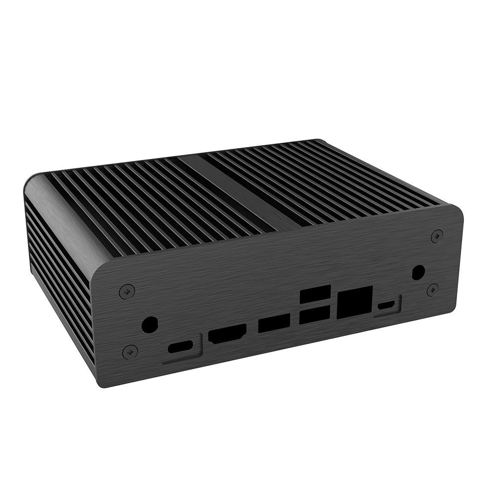 Akasa Machina N Fanless Case (for NVIDIA Jetson Xavier and Nano) - black, aluminum