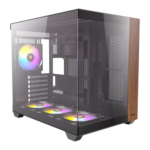 Antec CX800 case, mid-tower, ATX, RGB, tempered glass – black