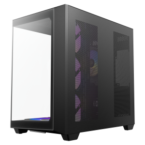 Antec C5 PC case, Midi-Tower, ATX, RGB, Tempered Glass - black : image 13