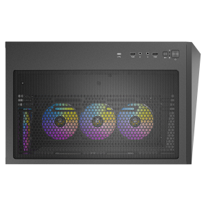 Antec C5 PC case, Midi-Tower, ATX, RGB, Tempered Glass - black : image 11